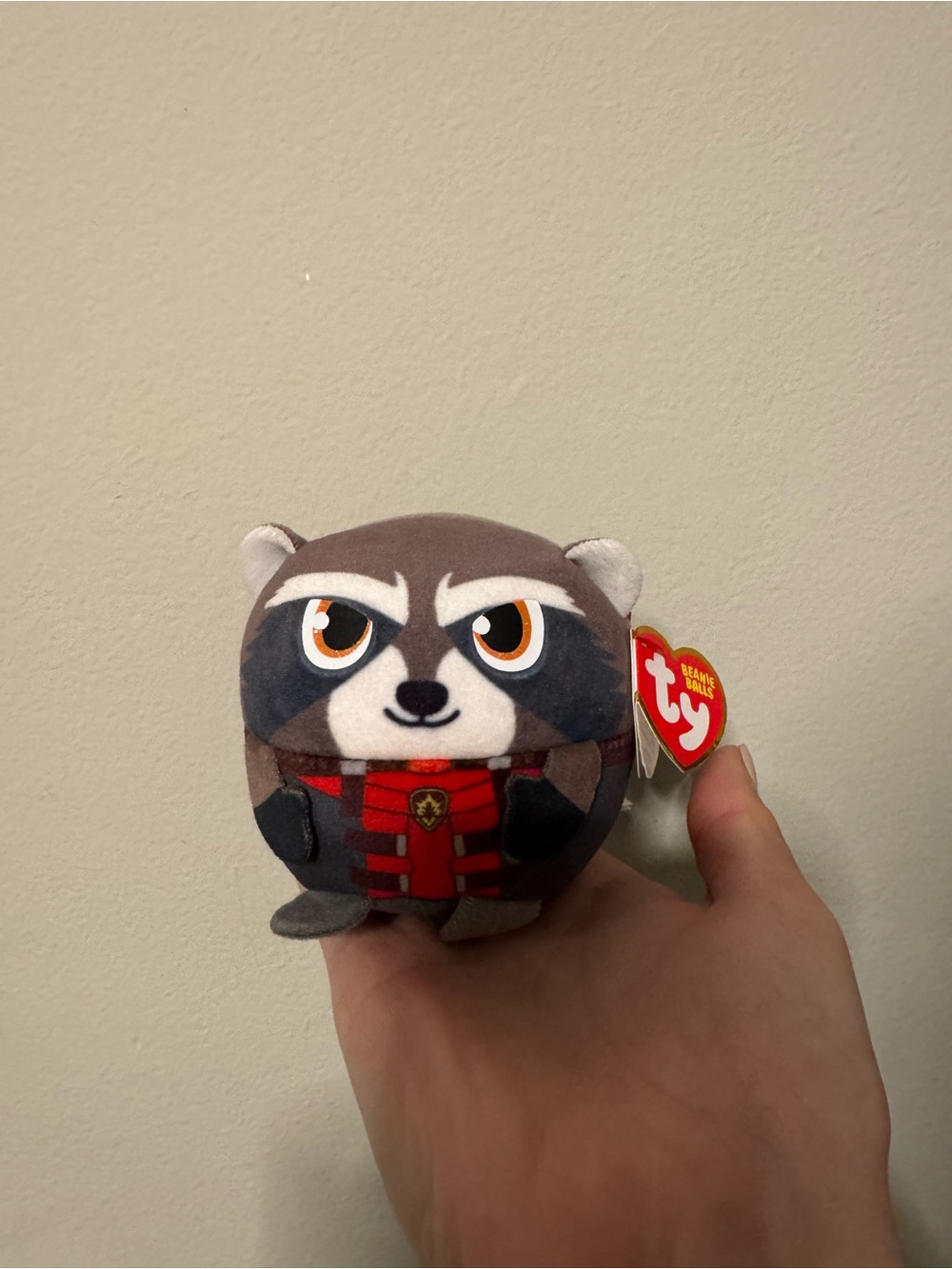 Rocket Raccoon TY Puffies